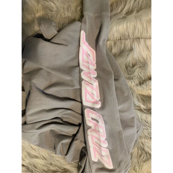 SANTA CRUZ Multi Stripe Girls T-Shirt M - Picture 3 of 6